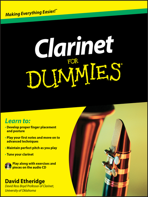 Title details for Clarinet For Dummies by David Etheridge - Available